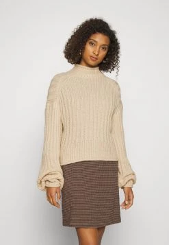 Nly by Nelly LOVELY CHUNKY Strickpullover - Beige, Damen | Warm & Stylisch