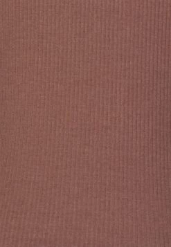 Nly by Nelly RUCHED DRESS - Strickkleid in Braun für Damen | Elegantes Design | Bequemer Tragekomfort -Nly by Nelly Verkaufsladen 022024d718bf418b815e9156a76eda45