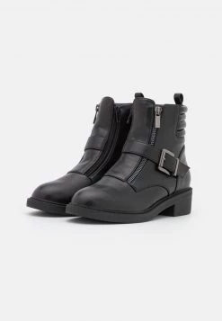 Nly by Nelly HURRICANE BOOT - Cowboy-/Bikerstiefelette in Schwarz für Damen | Stilvolle Stiefeletten für jeden Anlass -Nly by Nelly Verkaufsladen 024b89d8dae64e4dbd72956977686662