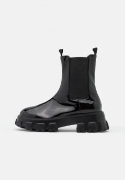 Nly by Nelly BITE IT CHELSEA BOOT - Plateaustiefelette in Schwarz für Damen -Nly by Nelly Verkaufsladen 03dcfa03daa340c49896c1d86e182c25