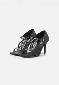 Nly by Nelly DECADENT PARTY - High Heel Sandalette - Schwarz, Damen | Elegante Riemchensandalen für besondere Anlässe -Nly by Nelly Verkaufsladen 044b73cbafa4414ebd00e07cd0212d15
