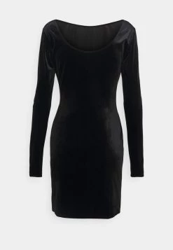 Nly by Nelly SPLIT DRESS - Elegantes Etuikleid in Schwarz für Damen -Nly by Nelly Verkaufsladen 04c2195030b94d668c64969128e5bd21