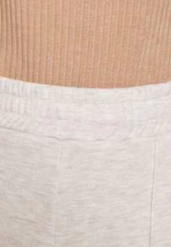 Nly by Nelly STRAIGHT COZY PANTS - Beige Mélange Jogginghose für Damen | Bequeme Freizeithose -Nly by Nelly Verkaufsladen 0a4d20a7b6894544aaa5dd96b256384b