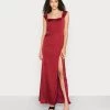 Nly by Nelly CALL ME OFF SHOULDER GOWN - Ballkleid in Burgunder - Damen -Nly by Nelly Verkaufsladen 0c3265741932446ab2167fc6e71eced8