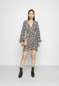 Nly by Nelly ROMANTIC DRESS - Elegantes Cocktailkleid in Schwarz für Damen -Nly by Nelly Verkaufsladen 0c9d497bdf094b57a65afe9a1b361aa7