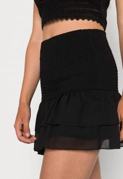 Nly by Nelly FRILL SMOCK SKIRT - A-Linien-Rock in Schwarz für Damen | Elegant & Stilvoll -Nly by Nelly Verkaufsladen 0d82e841865242d7b87991e7404e19ca