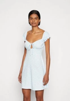 Nly by Nelly TOO CUTE DRESS - Jerseykleid in Blau für Damen