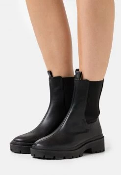 Nly by Nelly HIGH CHELSEA BOOT - Plateaustiefelette in Schwarz für Damen | Stylische Plateauschuhe
