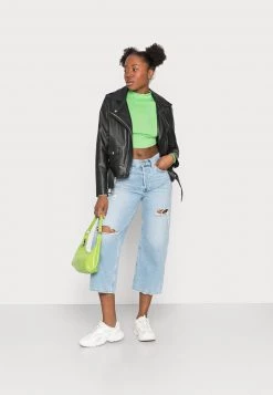 Nly by Nelly CURVED SPORTY Langarmshirt - Grün, Damen | Sportliches Langarmshirt für Frauen -Nly by Nelly Verkaufsladen 0ee715f35f8a44daae7fda38caff99f5