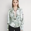 Nly by Nelly Damen Bluse - Grün | Elegante Bluse für Damen | Moderne Mode -Nly by Nelly Verkaufsladen 0efc9fc299694511931d63a0f77f666c
