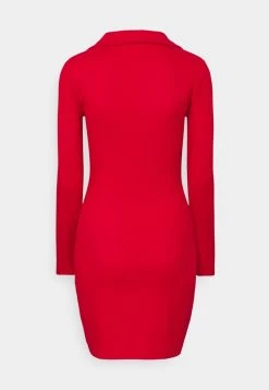 Nly by Nelly TOO GOOD COLLAR DRESS - Freizeitkleid in Rot für Damen -Nly by Nelly Verkaufsladen 0fdca2ff0eee432c83c90b5ded0ecad7