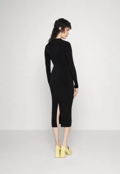 Nly by Nelly THIN STRAP DETAIL DRESS - Elegantes Cocktailkleid in Schwarz für Damen