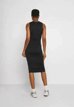 Nly by Nelly CROSS WAIST MIDI DRESS - Jerseykleid - Schwarz, Damen | Elegantes Design | Bequemer Tragekomfort -Nly by Nelly Verkaufsladen 11b132240bb74ea2990bd58381562366