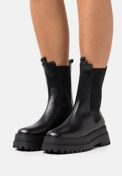 Nly by Nelly SAVAGE CHELSEA BOOT - Plateaustiefelette in Schwarz für Damen | Moderne Stiefeletten