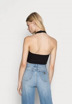 Nly By Nelly CRISS CROSS Top - Schwarz, Damen | Modisches Frauen-Top für jeden Anlass -Nly by Nelly Verkaufsladen 17cc18804cd441dc94c65a452f38cc13