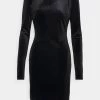 Nly by Nelly SPLIT DRESS - Elegantes Etuikleid in Schwarz für Damen -Nly by Nelly Verkaufsladen 19fa7a32394e48e7b9730b6991e1b4cb
