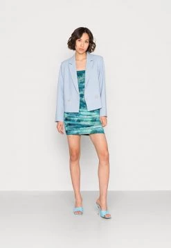 Nly by Nelly PRINT DRESS - Cocktailkleid mit Ocean Abstract Muster, festliches Damenkleid -Nly by Nelly Verkaufsladen 1b7502bf83e14b818e37ae76c598c9b0