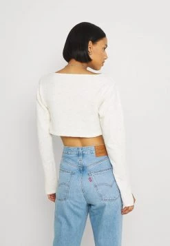 Nly by Nelly MINI CARDIGAN - Strickjacke in Hellgrau für Damen | Modische Strickmode -Nly by Nelly Verkaufsladen 1de43405283f4cc1a6599949e2287c63