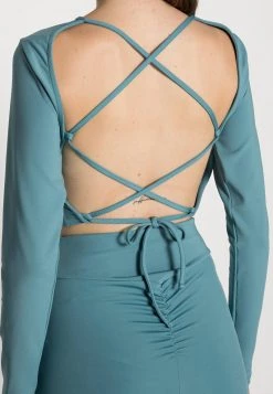 Nly by Nelly BACK FOCUS SET - Leggings - Hosen - Blau, Damen | Hochwertige Leggings für Frauen -Nly by Nelly Verkaufsladen 1e01d3774c0e449fa7ebc202cd0eb9a6