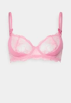 Nly by Nelly GRACEFUL BALCONY BRA - Bügel BH in Pink für Damen | Stützender BH mit Spitzenverzierung