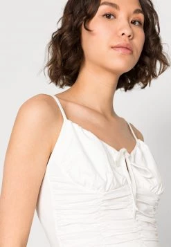 Nly by Nelly FLIRTY TIE - Top - Weiß | Damenmode | Trendiges Oberteil -Nly by Nelly Verkaufsladen 220072f1fac74c5a8dd670328a05e25d