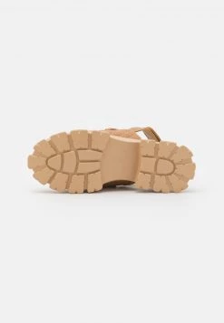 Nly by Nelly CHUNKY Plateausandalette Damen - Leichtbraun | Bequeme Plateausandalen für Frauen -Nly by Nelly Verkaufsladen 22db89dca4f94909891a7cb660e24373
