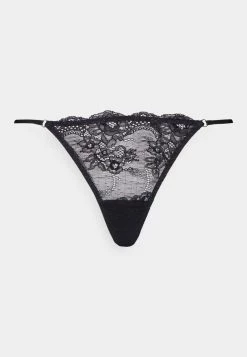 Nly by Nelly OUR MEMORIES THONG 3 PACK - String - Schwarz/Rosa, Damen Unterwäsche -Nly by Nelly Verkaufsladen 22deb2377b354200b766b00b03a06f7d