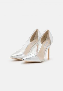Nly by Nelly VAPOR STILETTO - High Heels Pumps Damen in Silber -Nly by Nelly Verkaufsladen 24dc1a18691a466a9e8b724603a32bf3