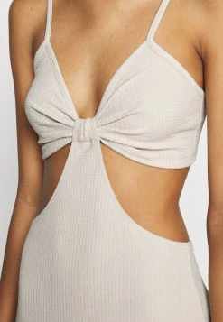 Nly by Nelly CUT OUT MIDI DRESS - Freizeitkleid in Creme für Damen | Elegantes Sommerkleid -Nly by Nelly Verkaufsladen 262d6570d4f7485a9a38c81fae794afb