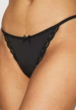 Nly by Nelly ADORE ME THONG 3-PACK - String - Schwarz, Damen | Bequeme Damenunterwäsche -Nly by Nelly Verkaufsladen 28cf73faac5d4460a681f59843bc1626