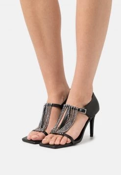 Nly by Nelly DECADENT PARTY - High Heel Sandalette - Schwarz, Damen | Elegante Riemchensandalen für besondere Anlässe