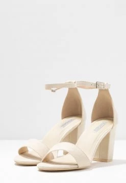 Nly by Nelly MID BLOCK HEEL Riemensandalette Beige - Elegante Damen-Sandalen -Nly by Nelly Verkaufsladen 2acc6dc3fc60430faf1e4e31049846c8