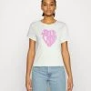 Nly by Nelly SELF LOVE TEE - Weißes Damen T-Shirt mit Print