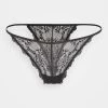 Nly by Nelly GOLDEN HOUR THONG - String-Slip in Schwarz für Damen -Nly by Nelly Verkaufsladen 326e2146e5c347e09a9a1afe148057bb
