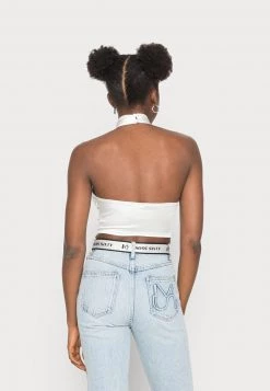 Nly by Nelly TWIST NECK Top - Off White Damen | Modisches Frauen-Top -Nly by Nelly Verkaufsladen 338a67814e4441f1bd44f0c3b1b29269