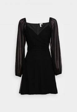 Nly by Nelly CUT OUT FLIRTY DRESS - Schwarzes Cocktailkleid für Damen | Festliches Abendkleid -Nly by Nelly Verkaufsladen 3413773960424f1aac140c13f8a6643c