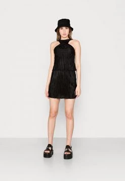 Nly by Nelly TWIST PLISSÉ TOP - Elegante Bluse in Schwarz für Damen -Nly by Nelly Verkaufsladen 353e01dd7b7d406b98c9573c339160fe