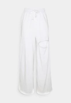 Nly by Nelly DETAIL PANTS - Jogginghose Damen in Weiß | Bequeme Freizeithose -Nly by Nelly Verkaufsladen 35a14ba6ff91419bb60062ee600fcc24