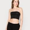 Nly by Nelly EVERYDAY TUBE - Top - Schwarz, Damen | Bequemes Basic-Top für jeden Tag -Nly by Nelly Verkaufsladen 37971605ee62497e908b5a35b7e9be81