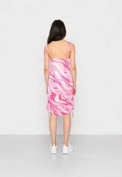 Nly by Nelly DRAPY PRINT DRESS - Freizeitkleid - Pink Swirl, Damen | Modisches Sommerkleid -Nly by Nelly Verkaufsladen 3815523ffae7489ea69f851a8146c7e6