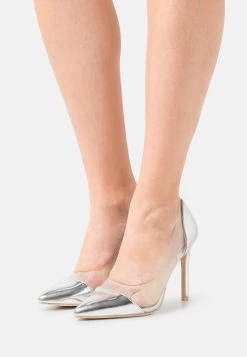 Nly by Nelly VAPOR STILETTO - High Heels Pumps Damen in Silber