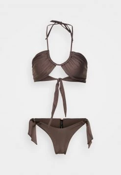 Nly by Nelly PURE SET - Brauner Bikini für Damen | Stilvolle Bademode -Nly by Nelly Verkaufsladen 3dc007a6c24040259cc2e86321928c13