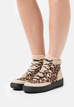 Nly by Nelly Damen Winterstiefel - Braun, Warme Schneestiefel für Damen