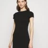 Nly by Nelly PERFECT TEE DRESS - Jerseykleid in Schwarz für Damen -Nly by Nelly Verkaufsladen 429802a011ca4233b83172f610c3e4be