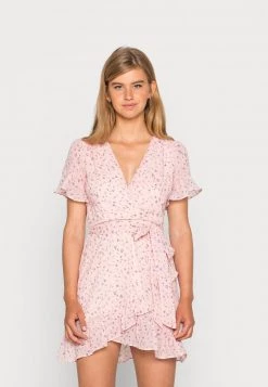 Nly by Nelly DREAM ON WRAP DRESS - Freizeitkleid mit floralem Design für Damen