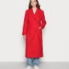 Nly by Nelly GREAT LONG COAT - Klassischer Damenmantel in Rot -Nly by Nelly Verkaufsladen 44fa5a3ce5b040b882bc068798378cb7