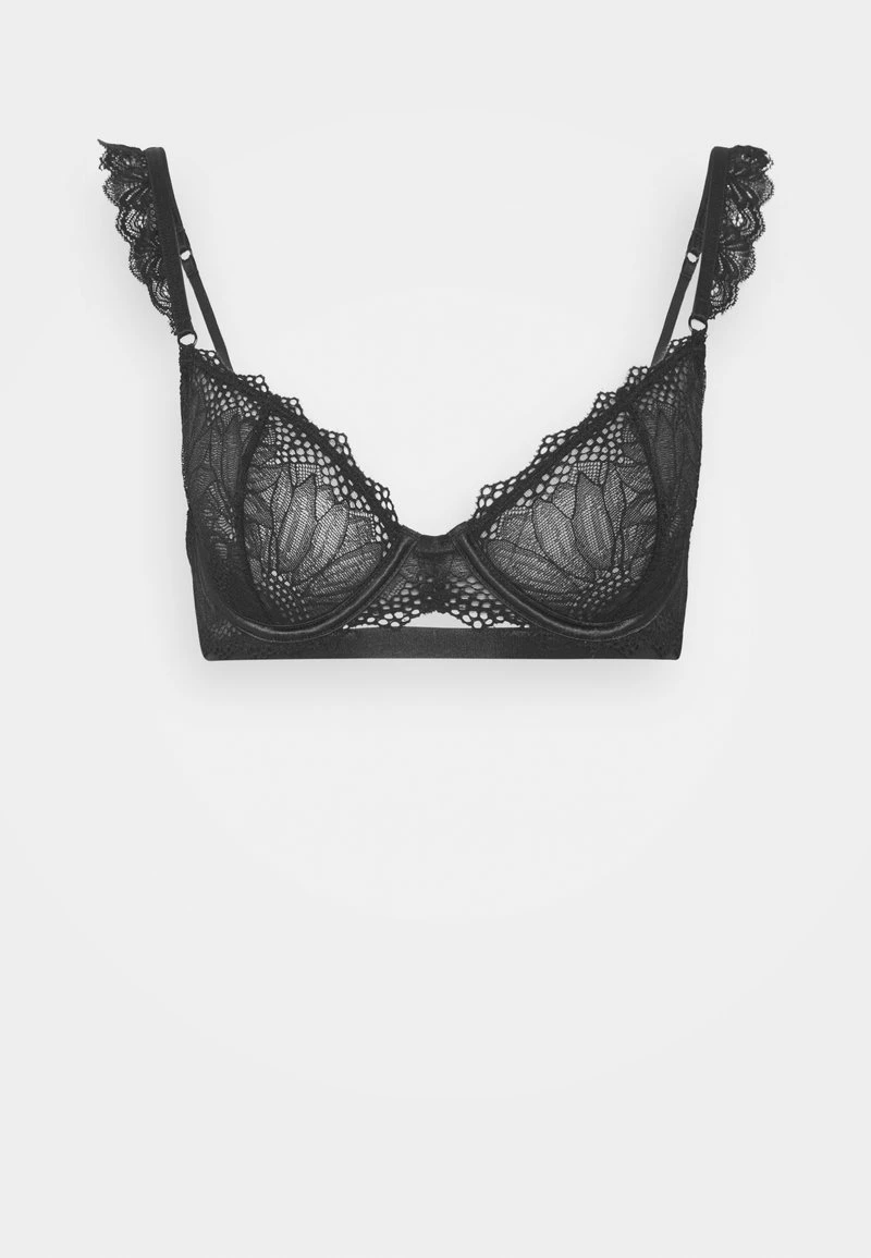 Nly by Nelly MEMORY LANE BRA - Bügel BH - Black, Damen | Stützender BH mit Bügel | Damenunterwäsche 3 Nly by Nelly MEMORY LANE BRA - Bügel BH - Black, Damen | Stützender BH mit Bügel | Damenunterwäsche