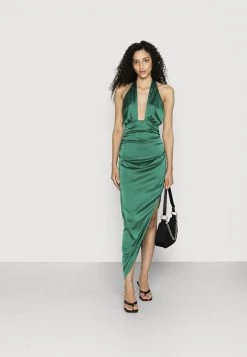 Nly by Nelly MAGIC HALTER NECK DRESS - Ballkleid Grün für Damen | Elegantes Festkleid -Nly by Nelly Verkaufsladen 47e954d862b44f8fad7e09d832e5ab22