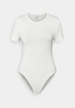 Nly by Nelly Damen T-Shirt Basic Weiß - Modernes Basic T-Shirt für Frauen