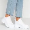 Nly by Nelly PERFECT CHUNKY Sneaker Low Weiß Damen - Moderne Sneaker für Frauen -Nly by Nelly Verkaufsladen 4994bbabd2de4e3b84fd026d7d5ca498